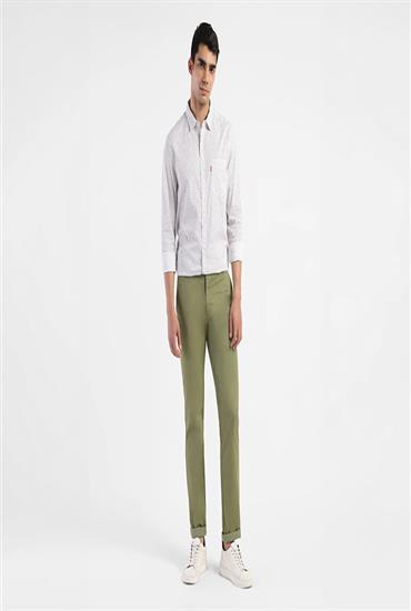 CHINO SLIM FIT Light Olive